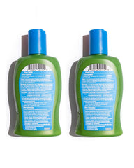 Bullfrog Quik Gel Sunscreen label detail highlighting reef-friendly, oxybenzone-free formula.