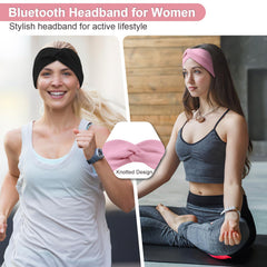 BULYPAZY sport headband offers a comfy fit for cardio sessions.