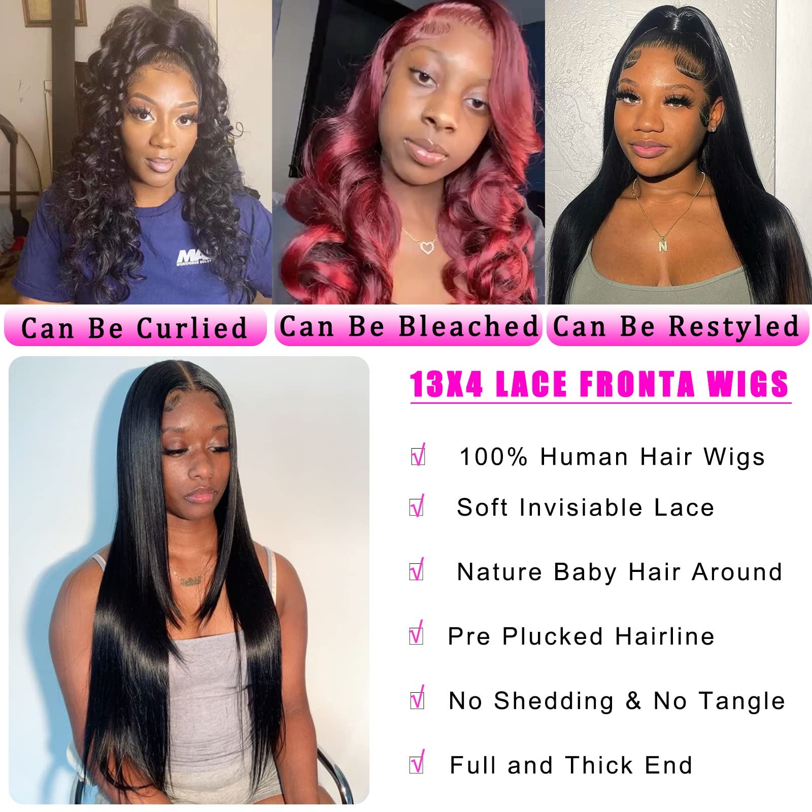 bunGiol lace front wig pre-plucked natural hairline showcases realistic scalp and baby hairs