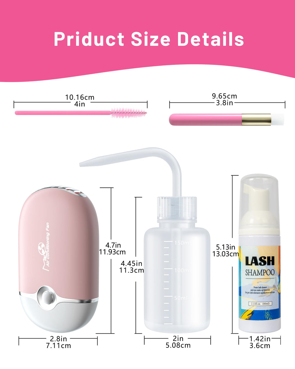 Buqikma daily lash cleaning setup shows routine eyelash care
