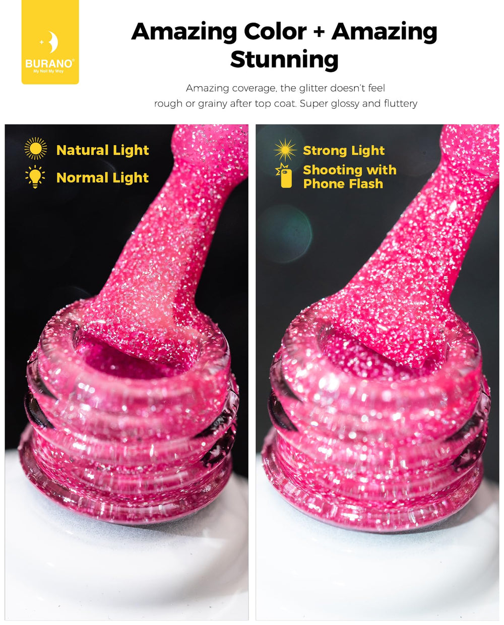 BURANO DIY-friendly gel polish kit supports easy salon-style nails.