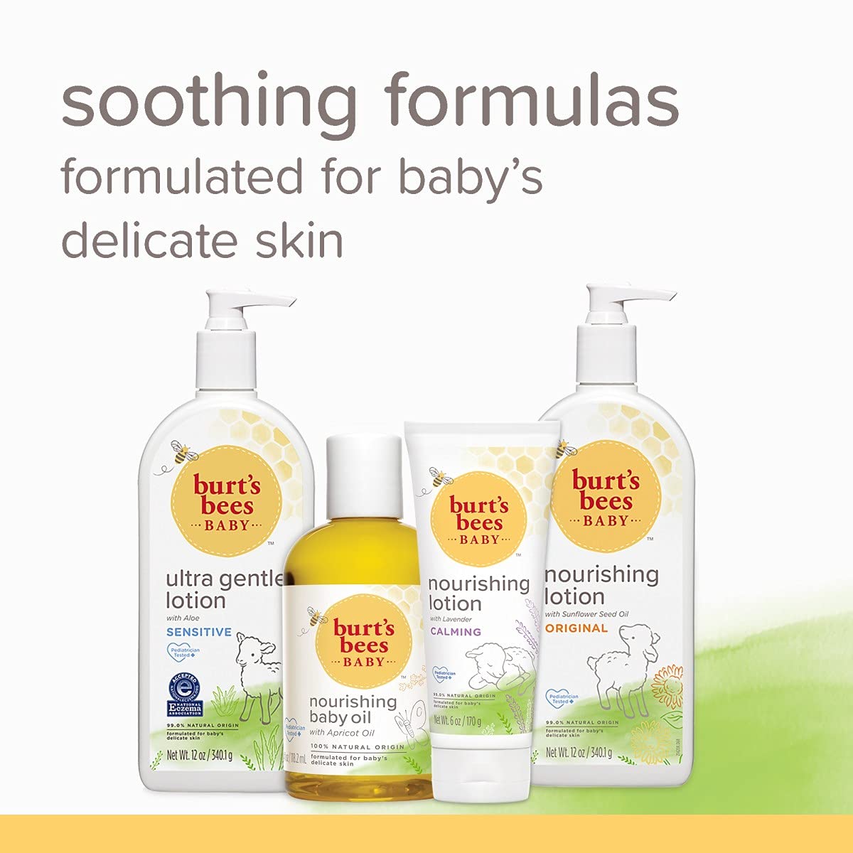 No synthetic fragrances in Burt's Bees Baby Oil