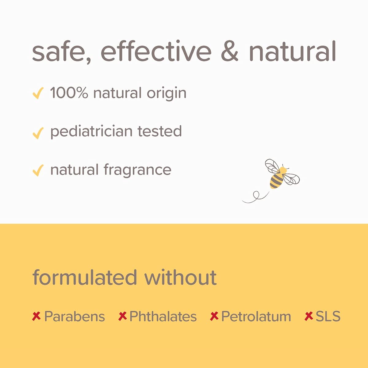 Pediatrician-tested Burt's Bees Baby Oil for sensitive skin