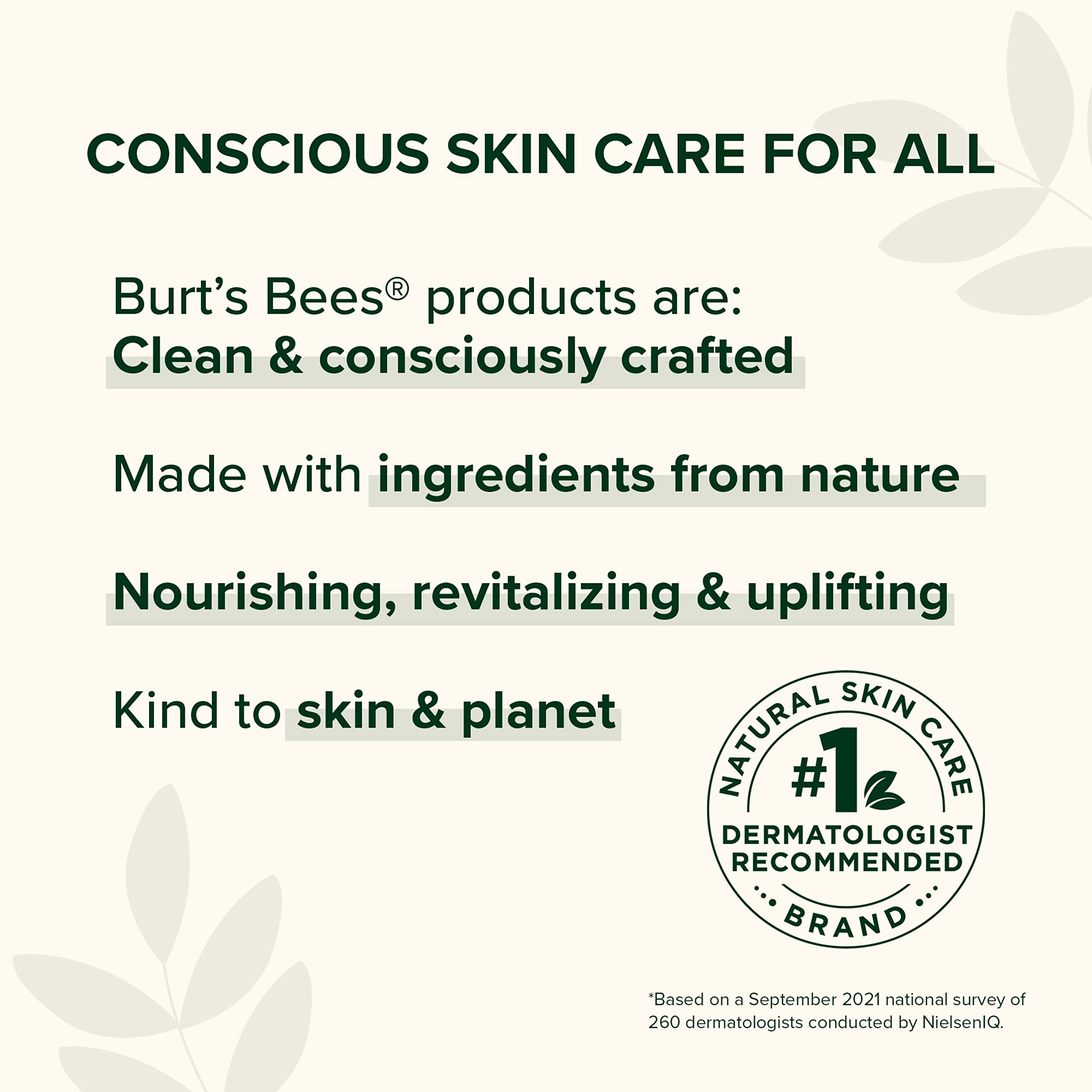 Skin after use appears smooth and balanced with Burt's Bees Cooling Face Scrub.