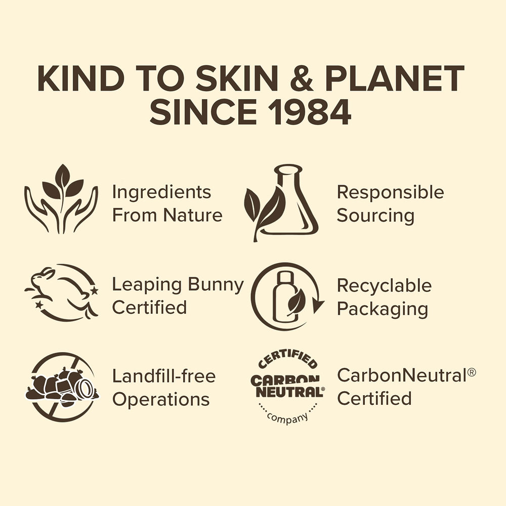 Lather forming as Burt's Bees scrub cleanses pores gently.
