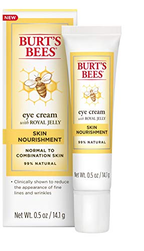 Burt's Bees eye cream daily-use routine illustration