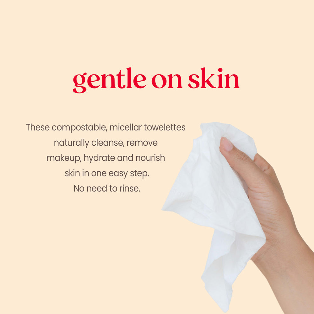 Burt's Bees face wipes for cleansing and refreshing the skin