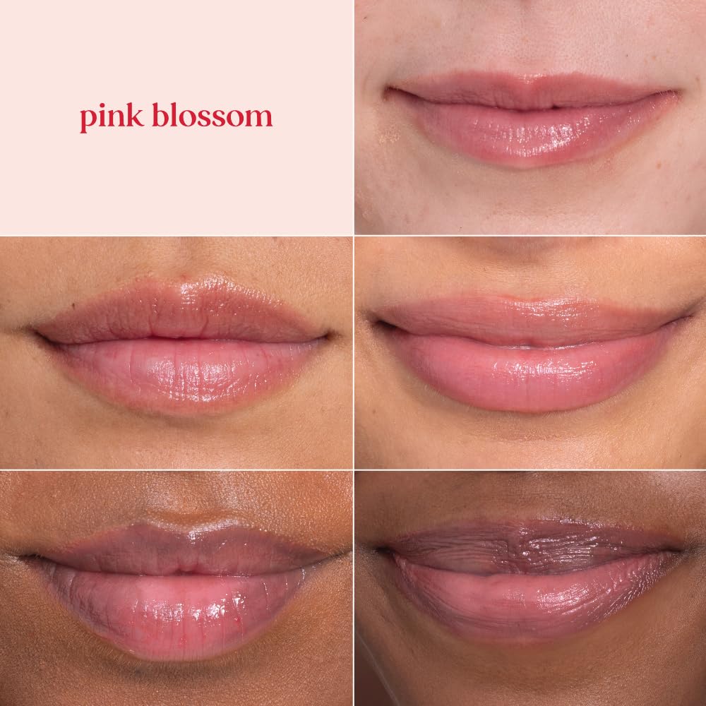 Burt's Bees hibiscus tint offers a versatile daily shade.