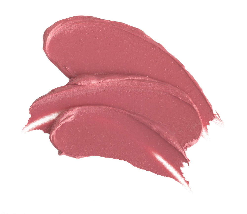 Jojoba oil and omega-3 oils emphasize natural moisture in lip color.