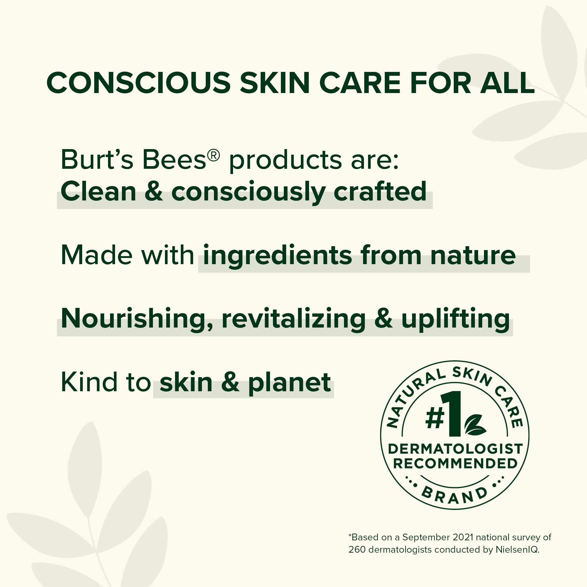 Leaping Bunny Certified logo visible on Burt's Bees lotion packaging