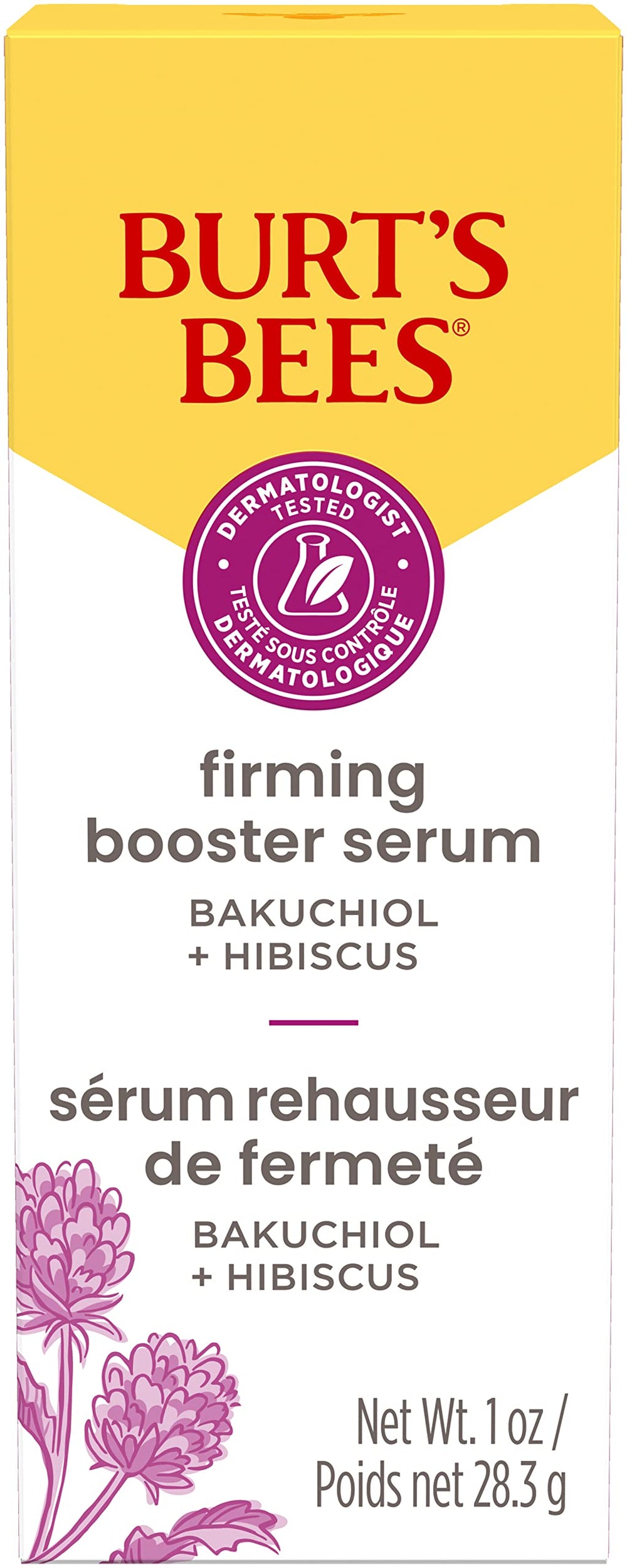 Burt's Bees Leaping Bunny logo on packaging supports ethical choice.