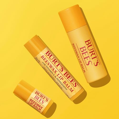 Burts Bees Lip Balm original tube 0.15 oz size.