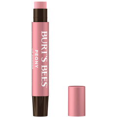 Burt's Bees Lip Shimmer Peony packaging variation highlighting natural carton