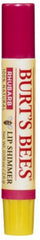 Burt's Bees Lip Shimmer Rhubarb stick provides a hydrating, sheer red tint.