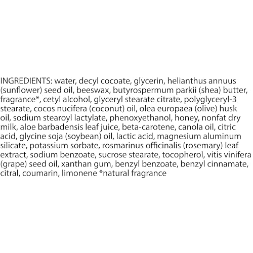 Honey ingredient highlight in Burt's Bees formula.