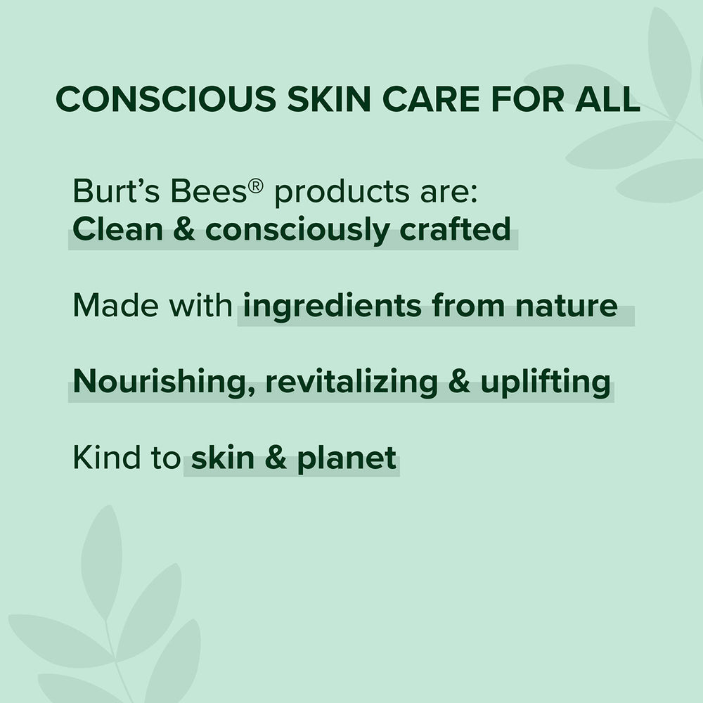 Pump bottle of Burt's Bees Milk and Honey lotion for controlled application.