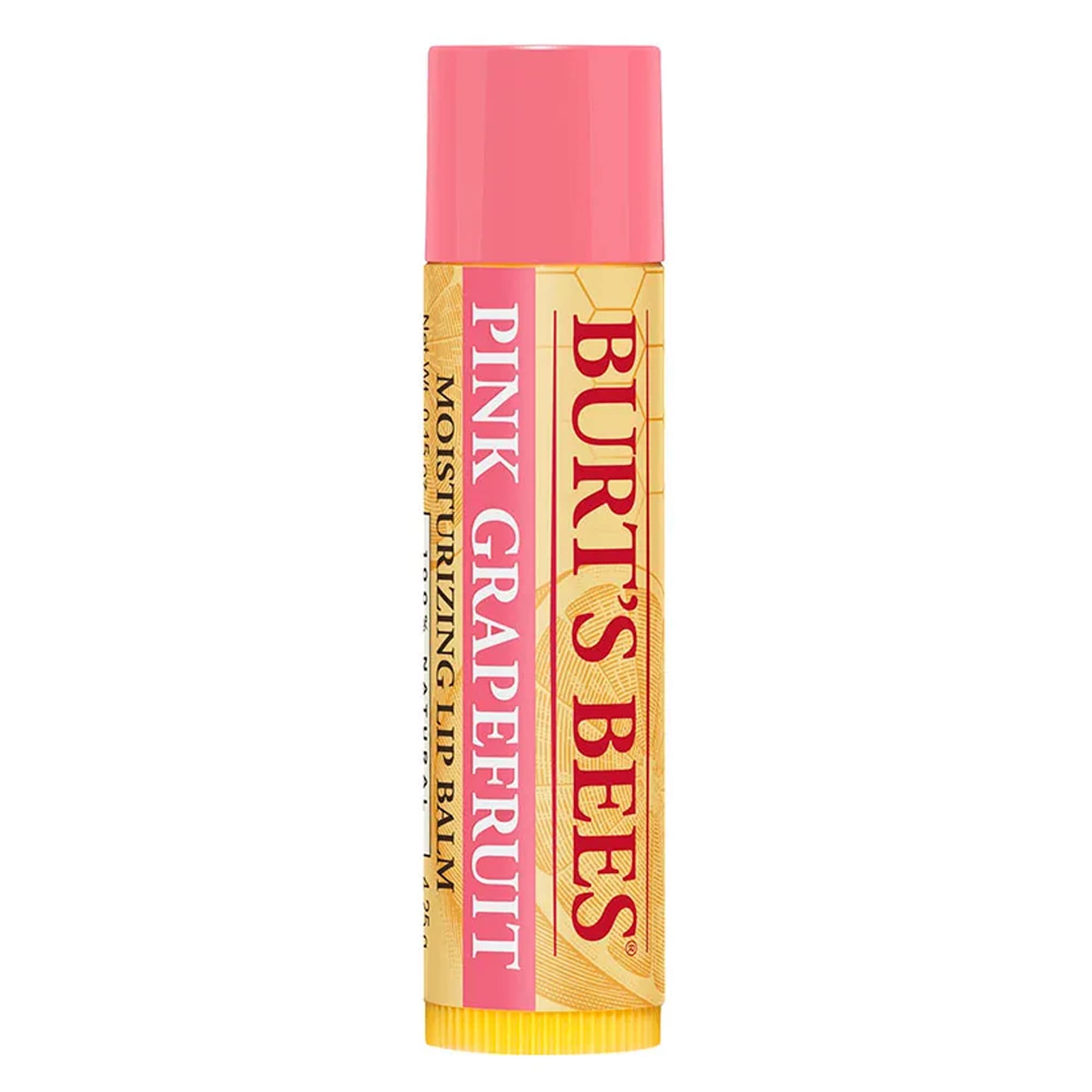 Burt's Bees Pink Grapefruit lip balm eight-pack pack