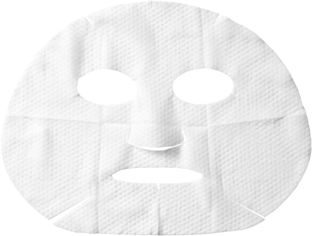 Burt's Bees cucumber sheet mask highlighting natural origin and skin-softening extract.