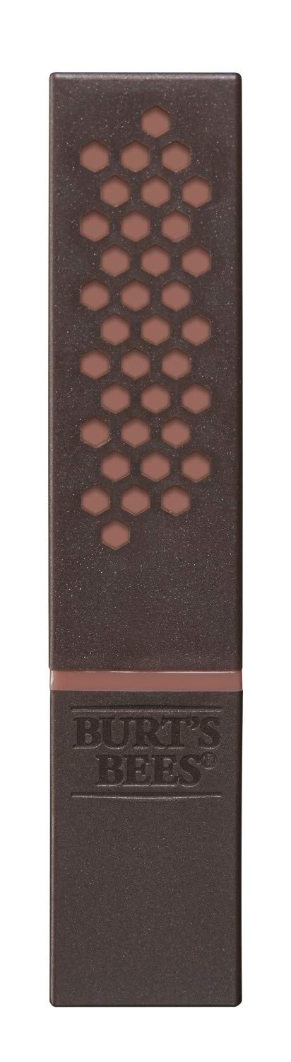 Close up cap detail of Burts Bees Suede Splash packaging.