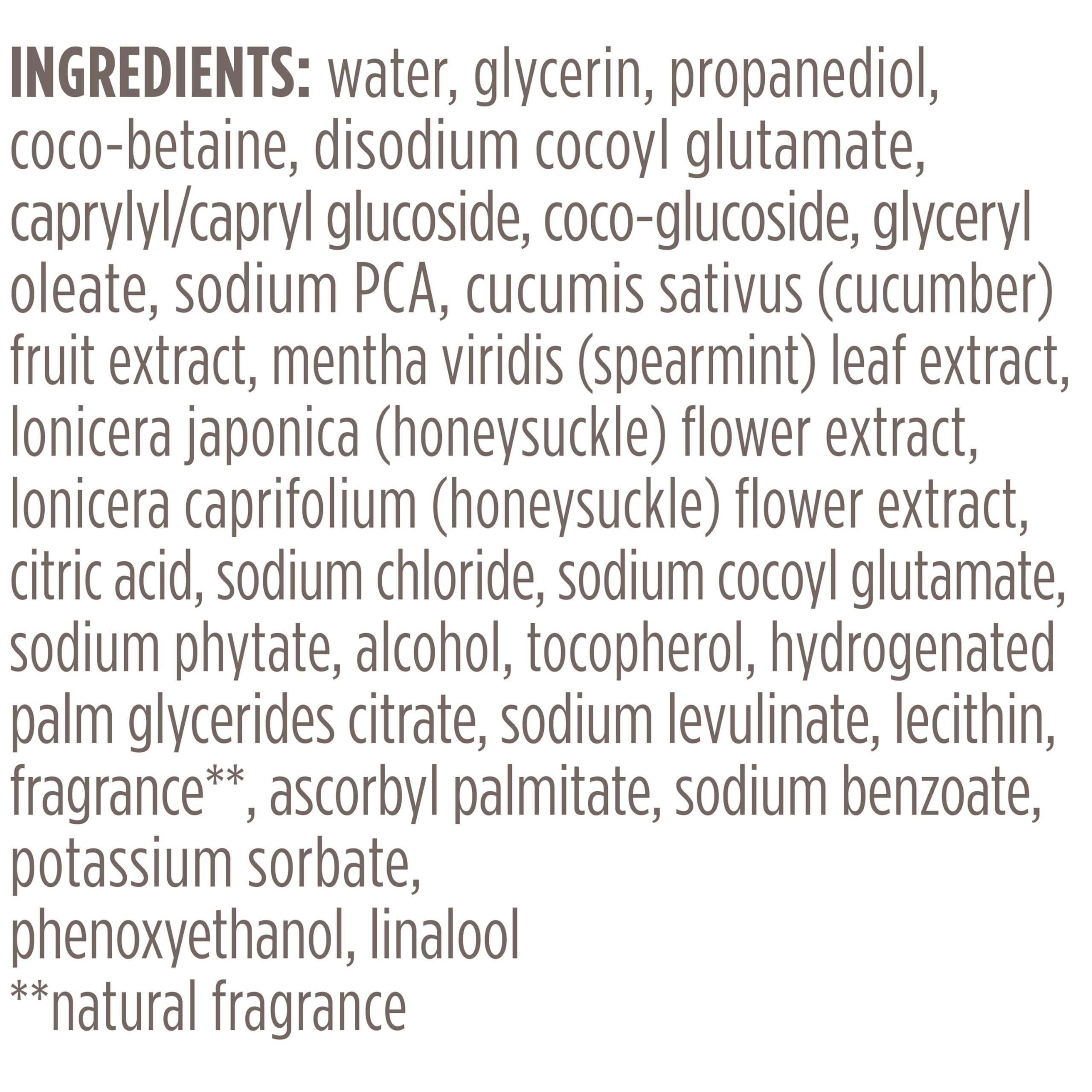 Burt's Bees USA-made cleanser rinses clean for a soft, non-greasy finish.