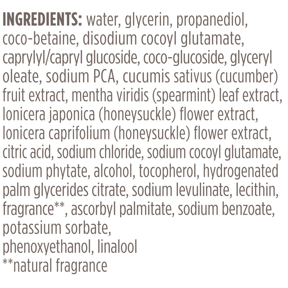 Burt's Bees USA-made cleanser rinses clean for a soft, non-greasy finish.