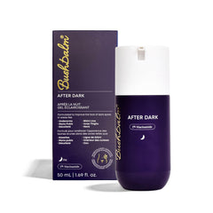 Bushbalm Dark Spot Serum bottle applied to underarms for even-toned skin.