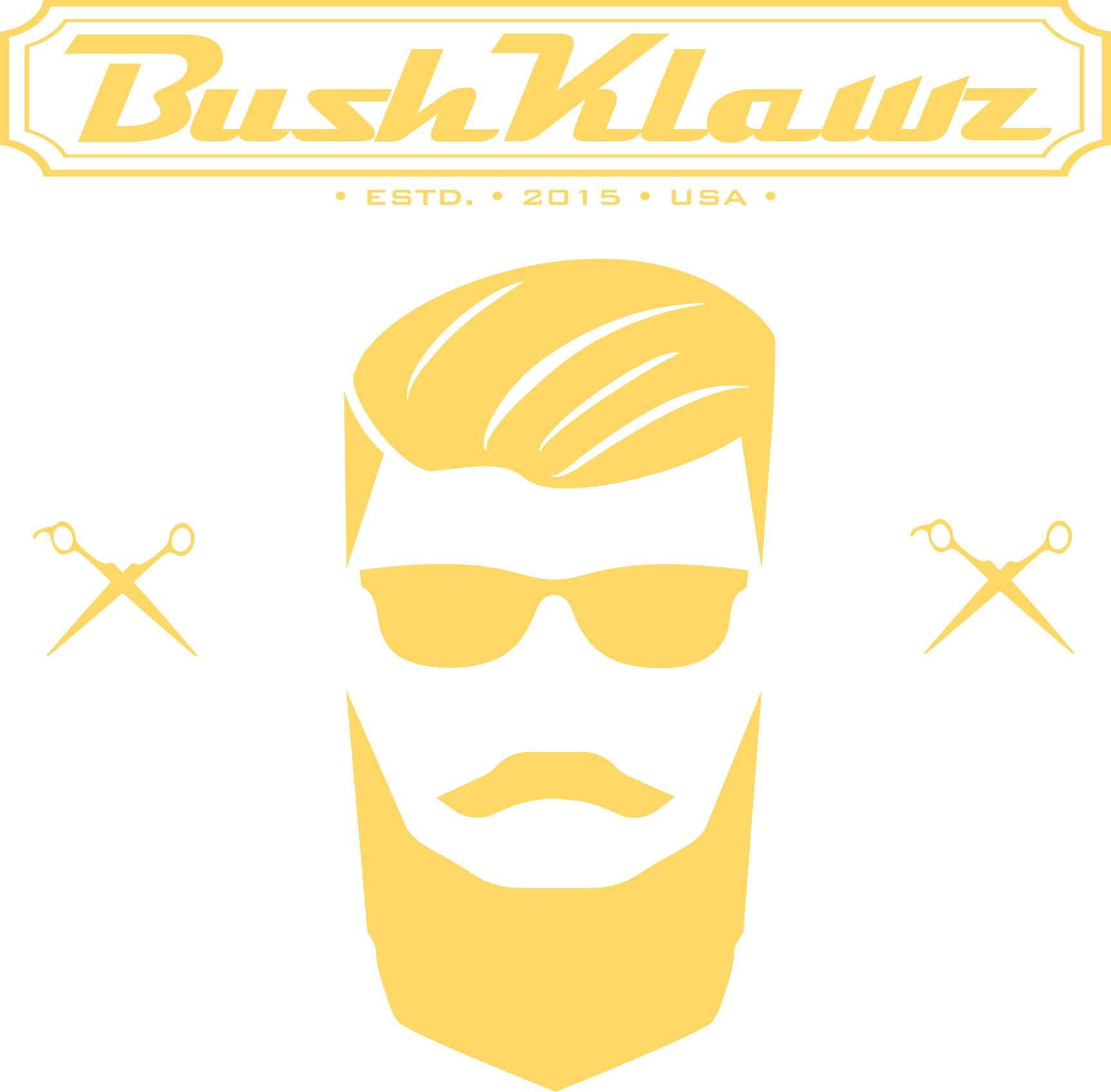 Close-up of BushKlawz Naked Prince balm jar showing fragrance-free option.