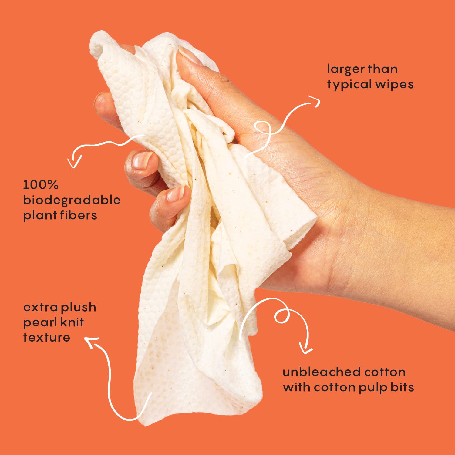 Wipes designed for normal to oily skin for daily cleansing.