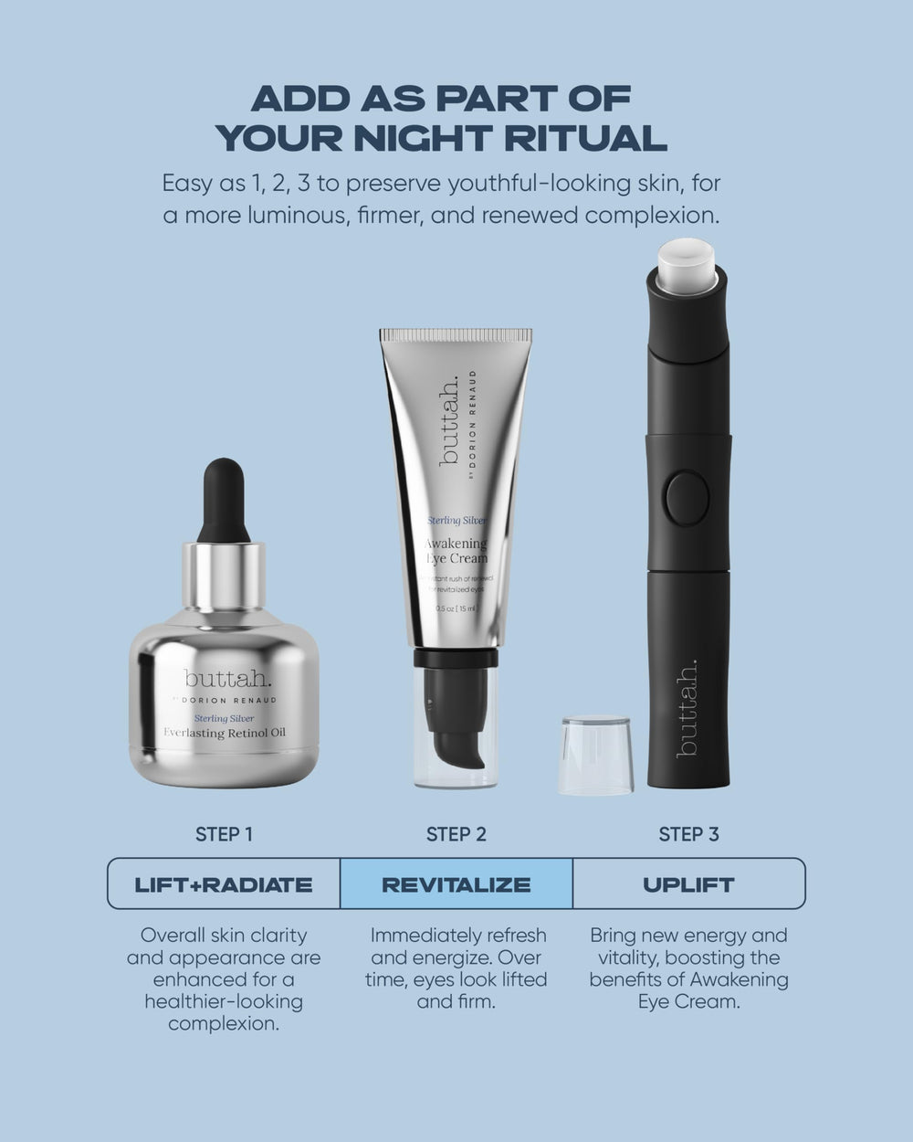 Buttah Eye Cream provides healthy hydration for under-eye skin