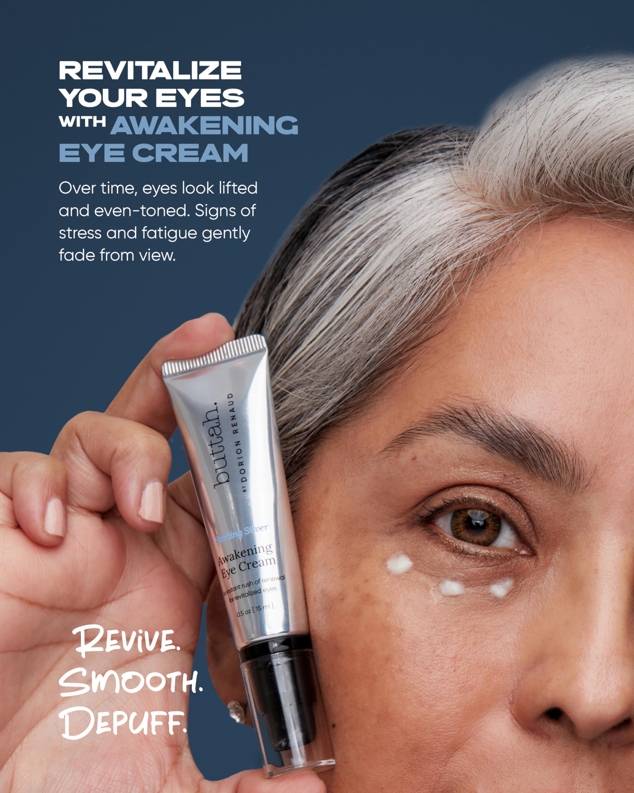 Buttah Eye Cream — under-eye application for easy, creamy absorption