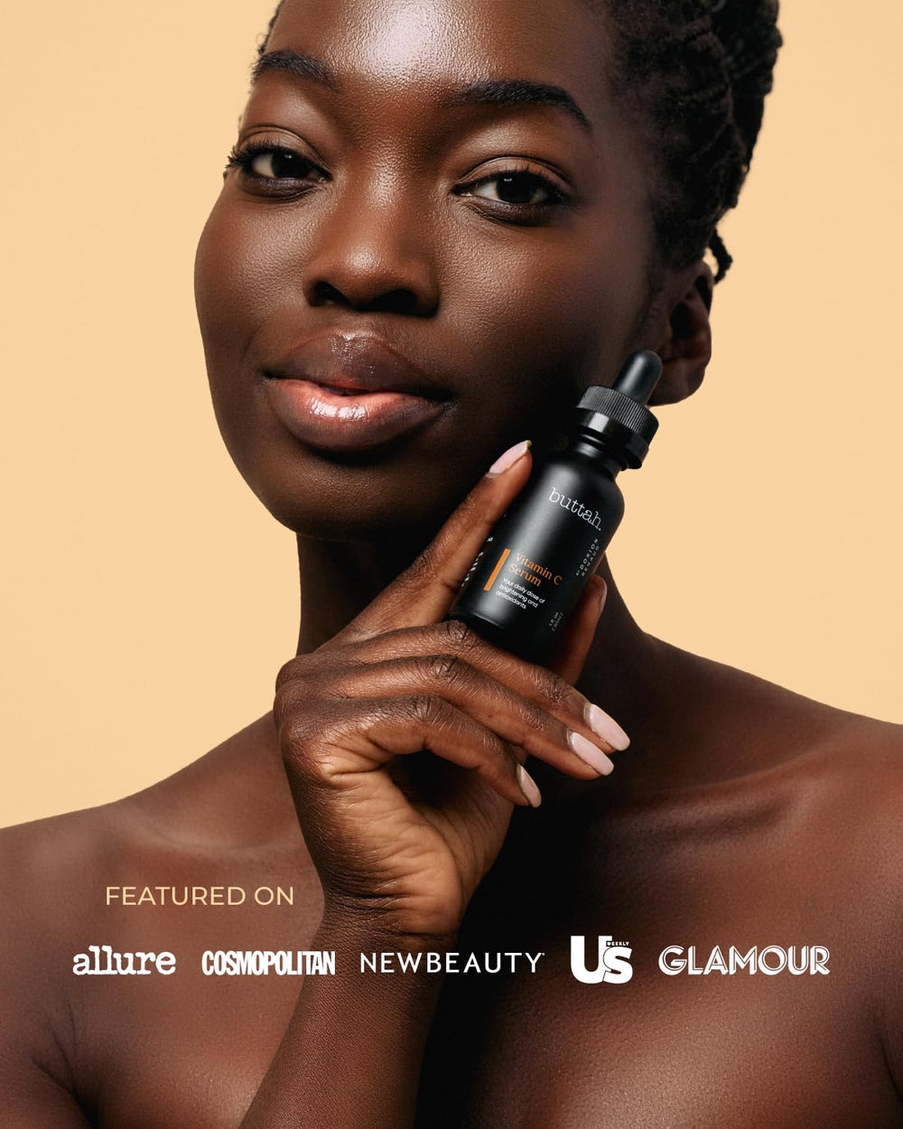buttah. vitamin c serum nourishes skin with vitamin e