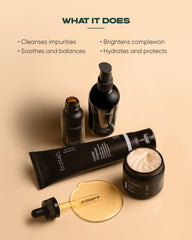 Buttah Vitamin C Serum bottle close-up, supports brightening and even tone.