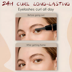 BUV anti-burn design protects skin and lashes during curling.