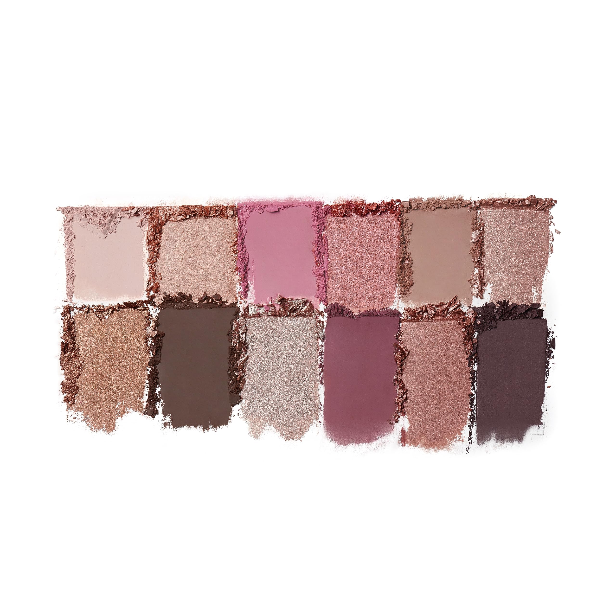 BUXOM Forever Babe palette swatches show blendable formulas for day-to-night transitions.