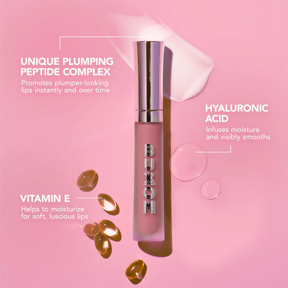 Buxom plumping gloss delivers a pleasant tingling sensation during wear.