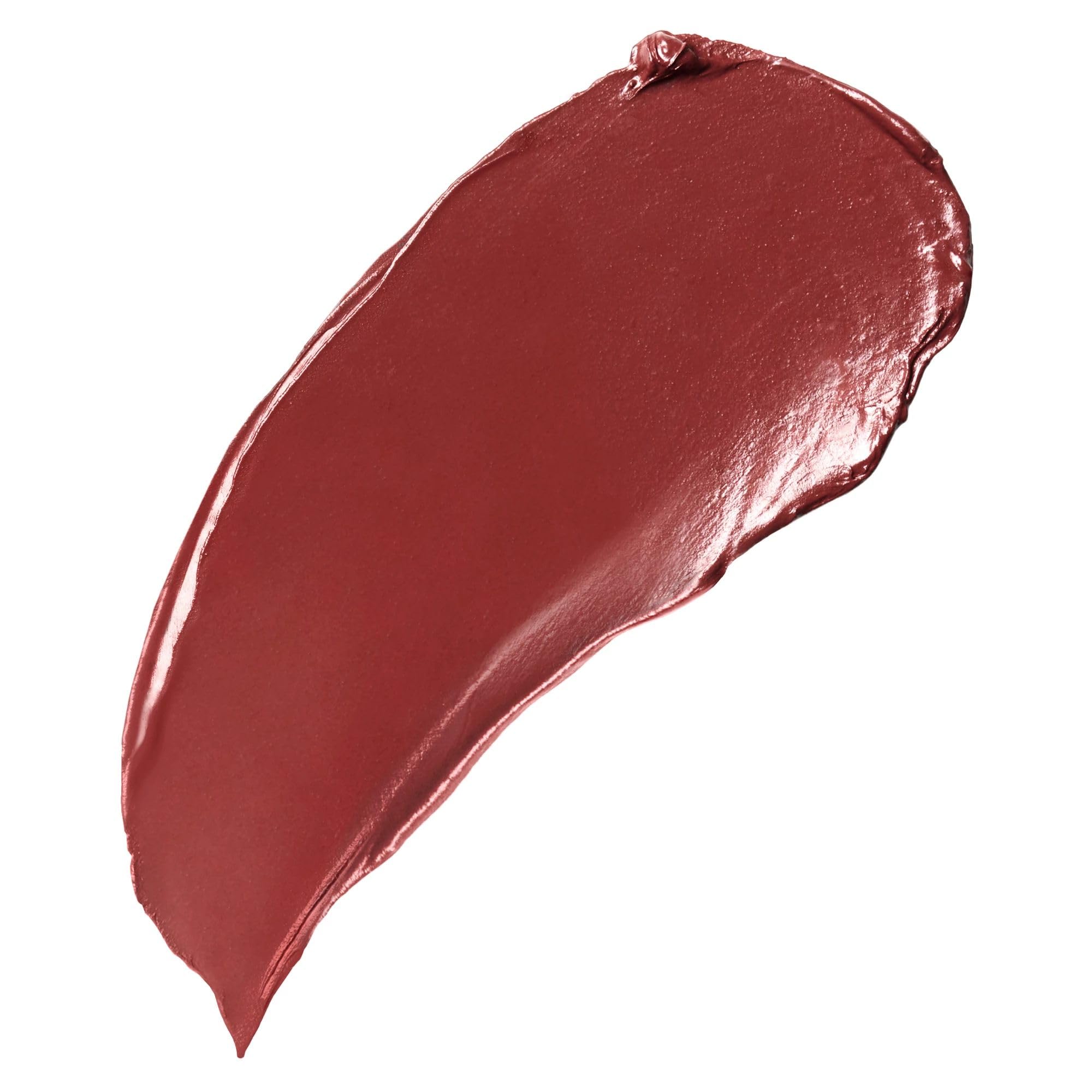 Buxom Full-On Lipstick Chocolate curved bullet applying precise color