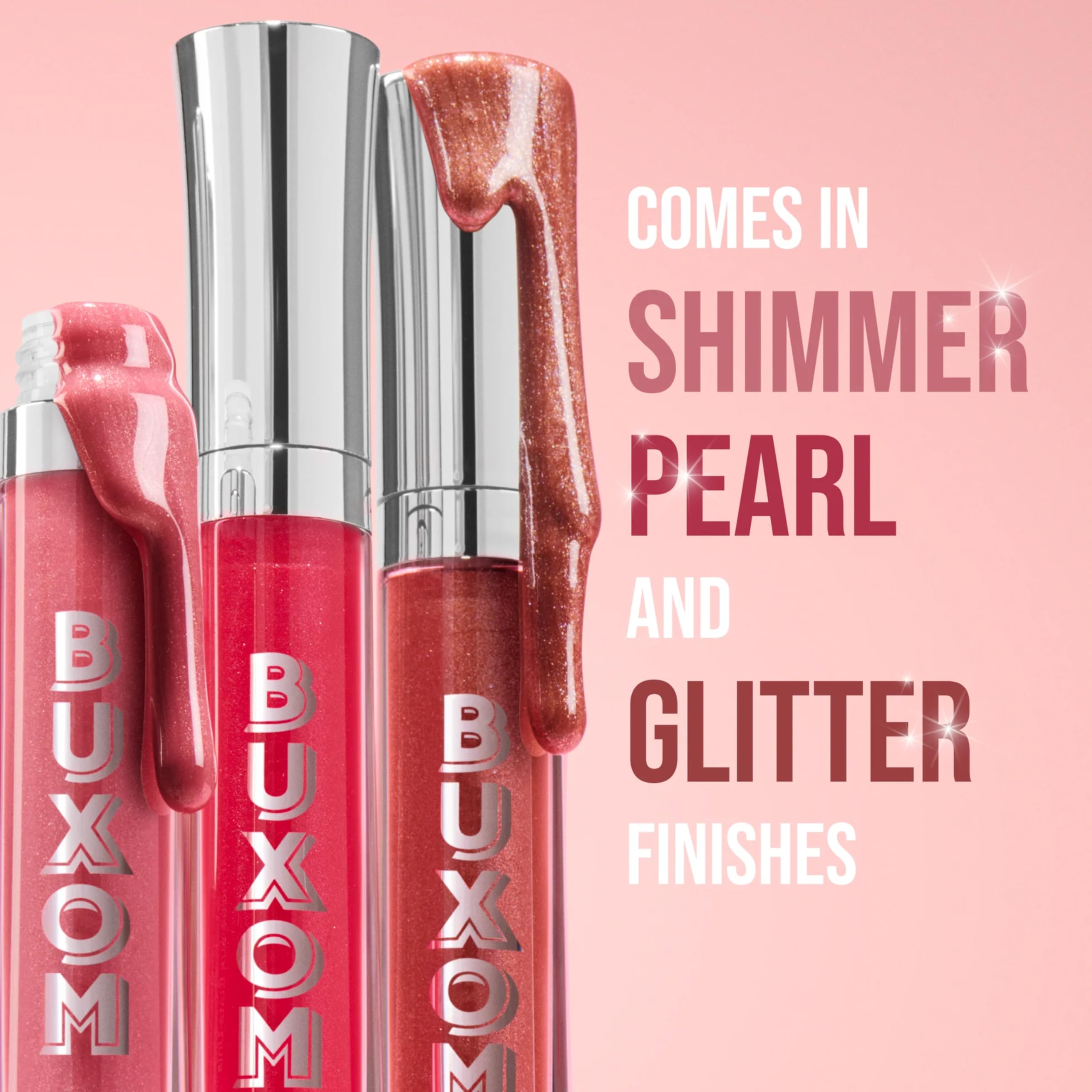 Buxom gloss in daylight highlighting shine
