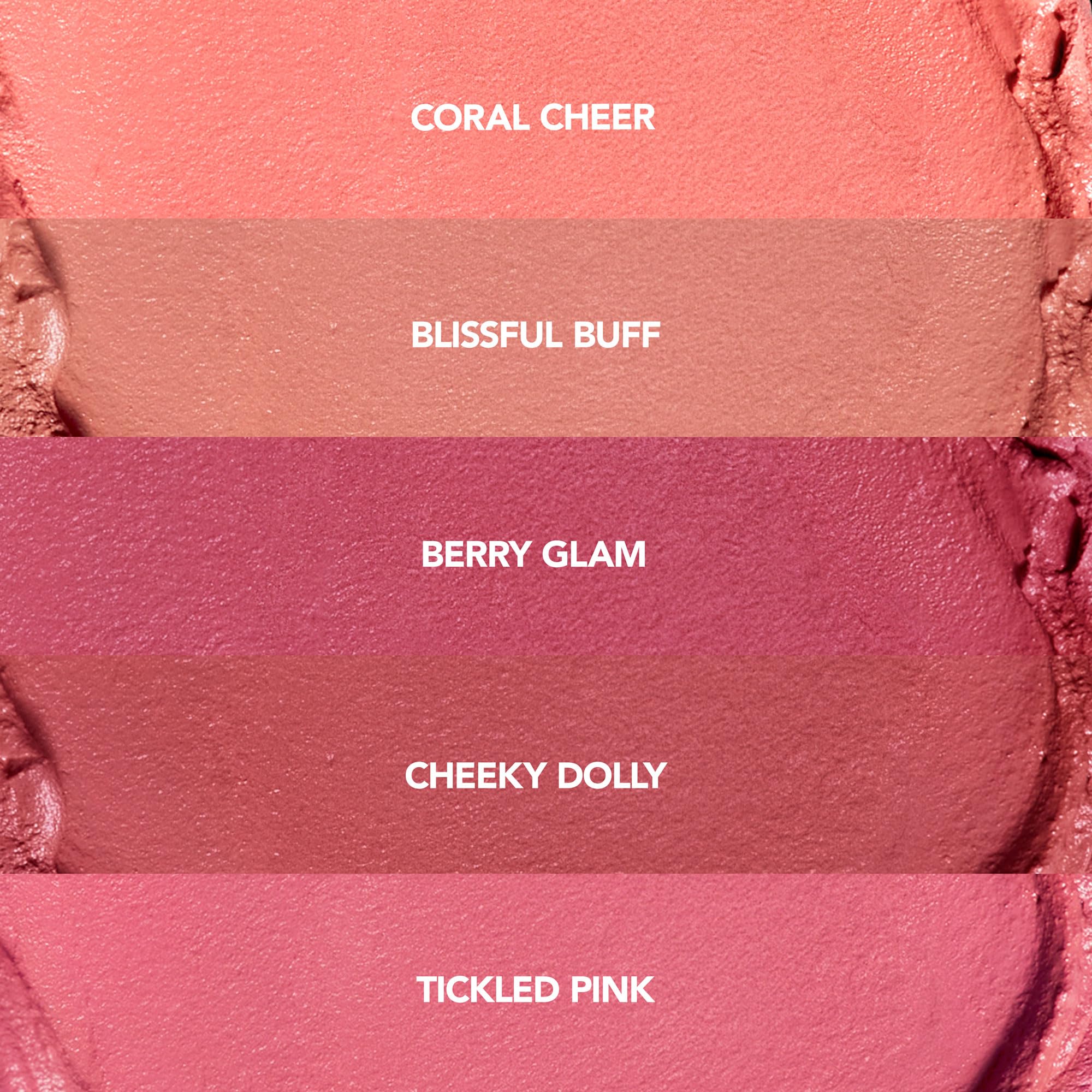 Swatch of Coral Sheer on skin demonstrates buildable color payoff