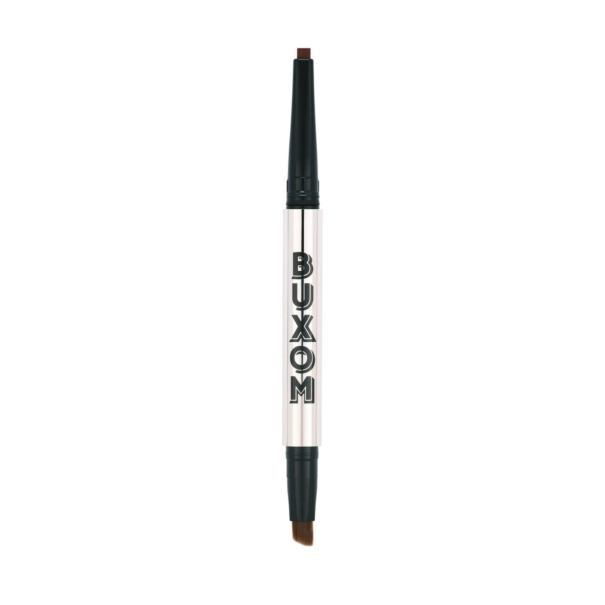 Buxom Power Line Lasting Eyeliner Bossy Brunette tip closeup for precise definition.