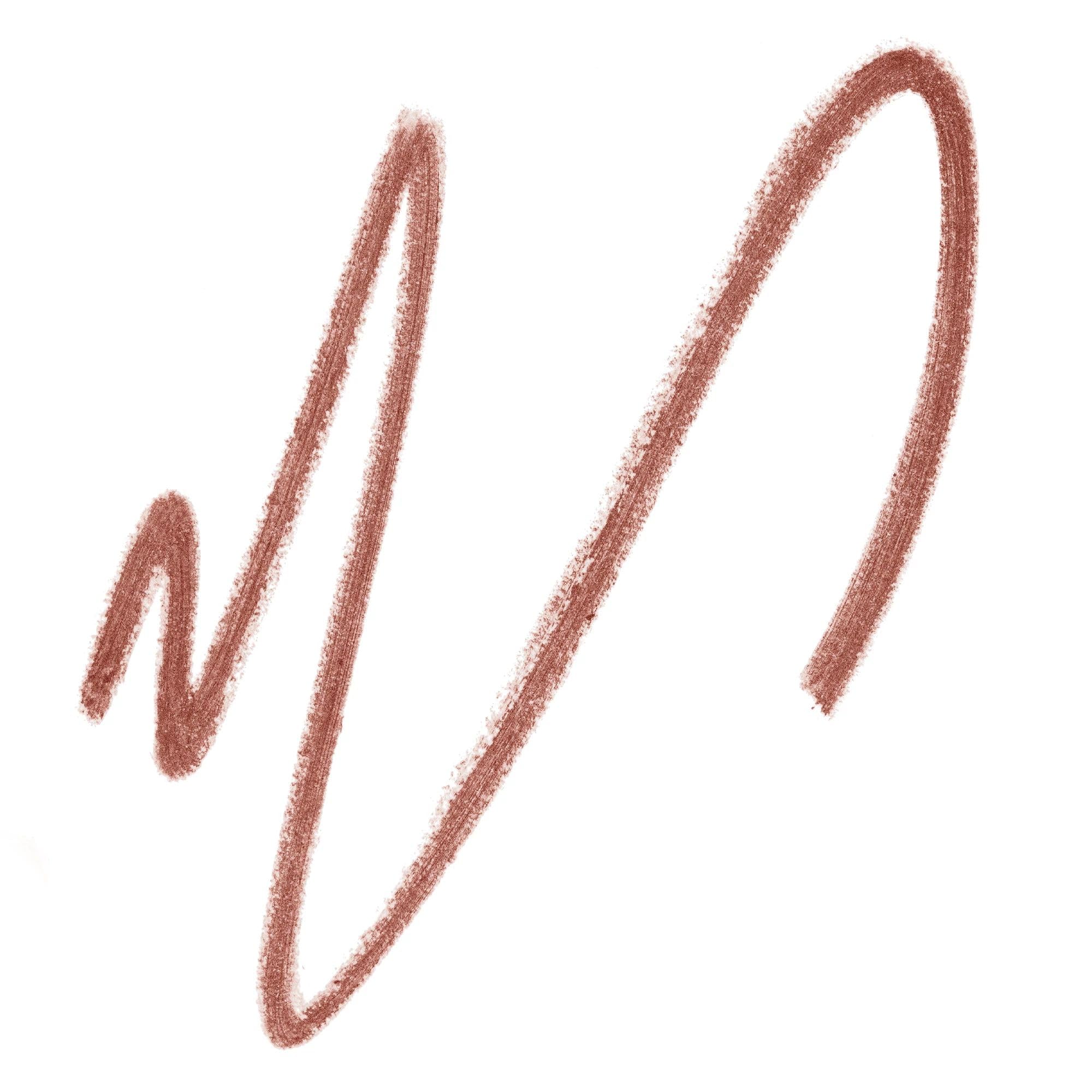 Buxom Power Line Lasting Eyeliner Copper Comeback built-in brush enables soft, smoky blending.