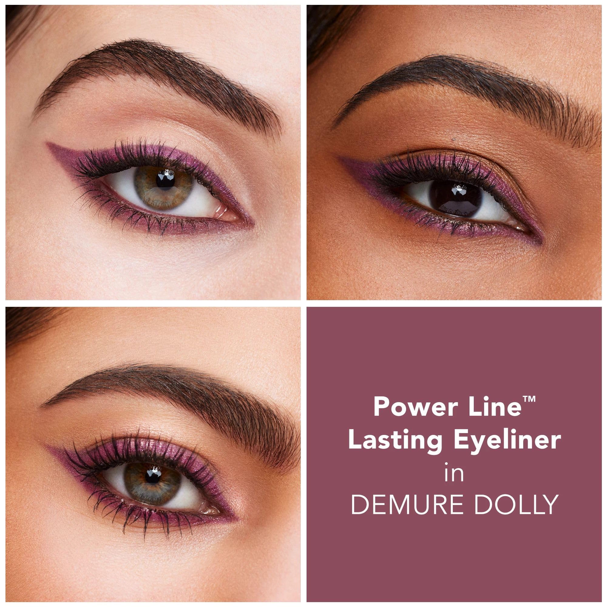 Built-in blending brush on Demure Dolly for smudging and softening edges.