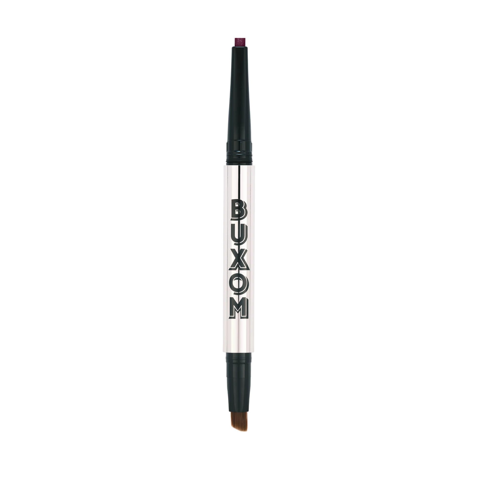 Buxom Power Line Lasting Eyeliner in Demure Dolly tip closeup for precise line definition.