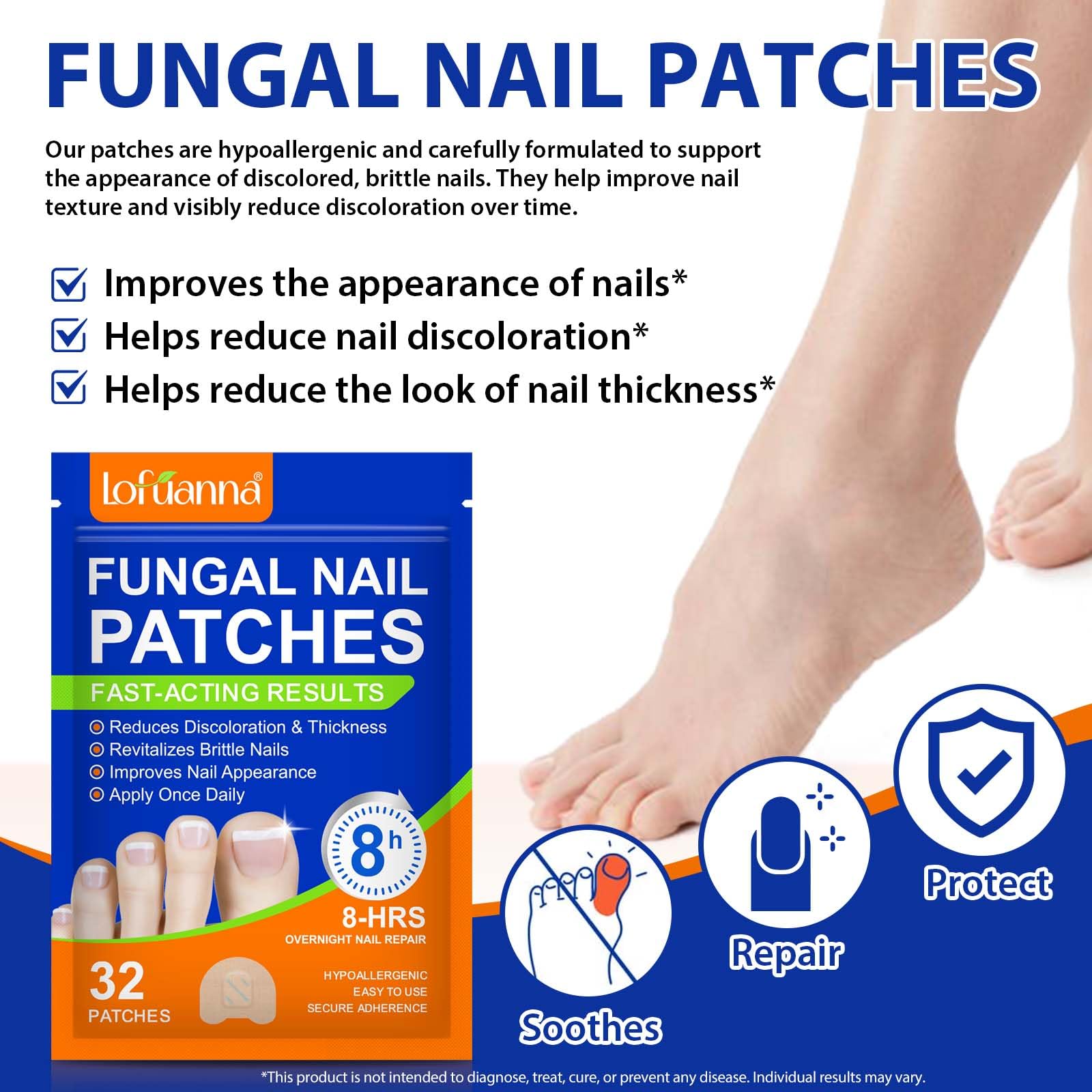 Buyourtaste nails before and after patch treatment showing potential improvement.