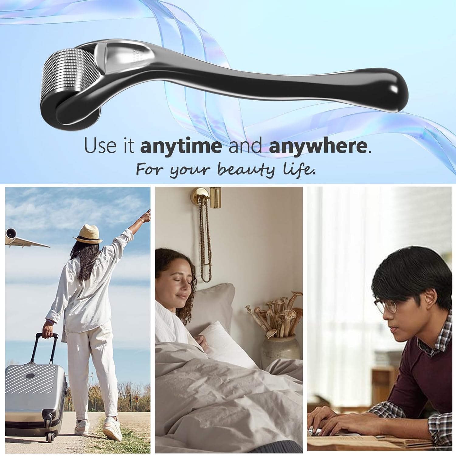 Bvcalacrity derma roller beard use at home