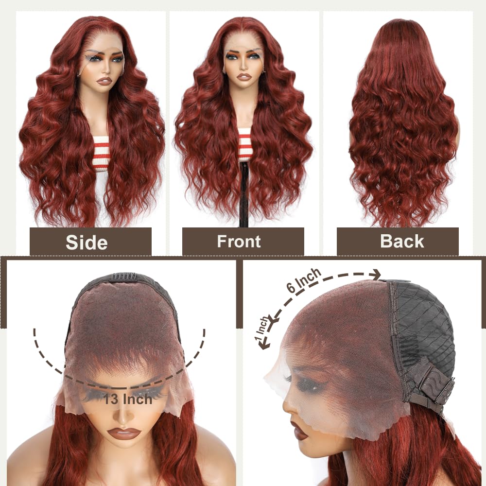 BVH 13x6 lace frontal cap construction detail with M hairline