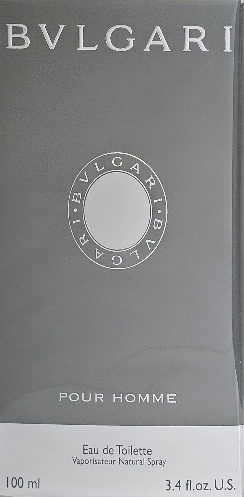 BVLGARI Pour Homme bottle close-up, showcasing timeless woody fragrance for all occasions.