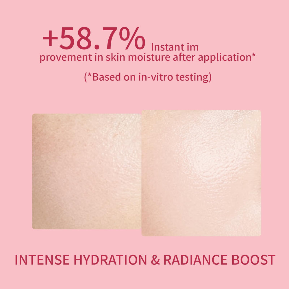 BXCVBNMKL Serum hydration with radiance boosts a dewy complexion.