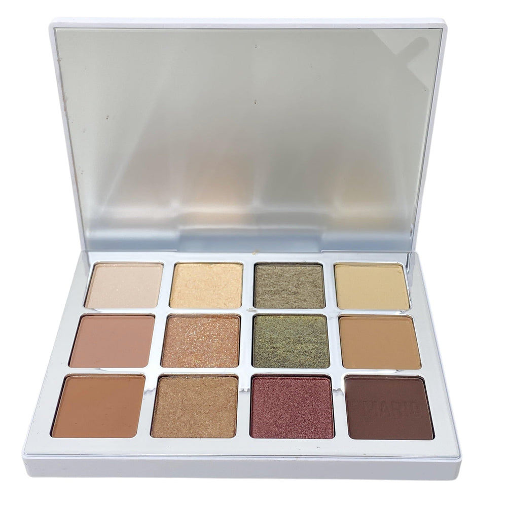 BY MARIO Ethereal Eyes Nature shades closeup reveals shimmer, taupe and bronze hues.