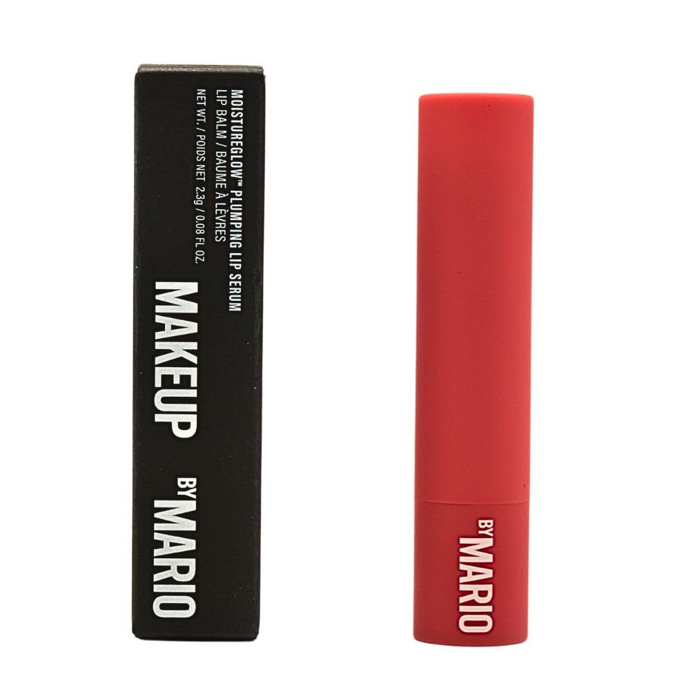 BY MARIO MoistureGlow lip serum Strawberry Glow applies a sheer pink gloss with hydrating shine.