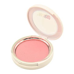 BY MARIO Soft Pop Plumping Blush Veil cheek swatch shows buildable color and luminosity